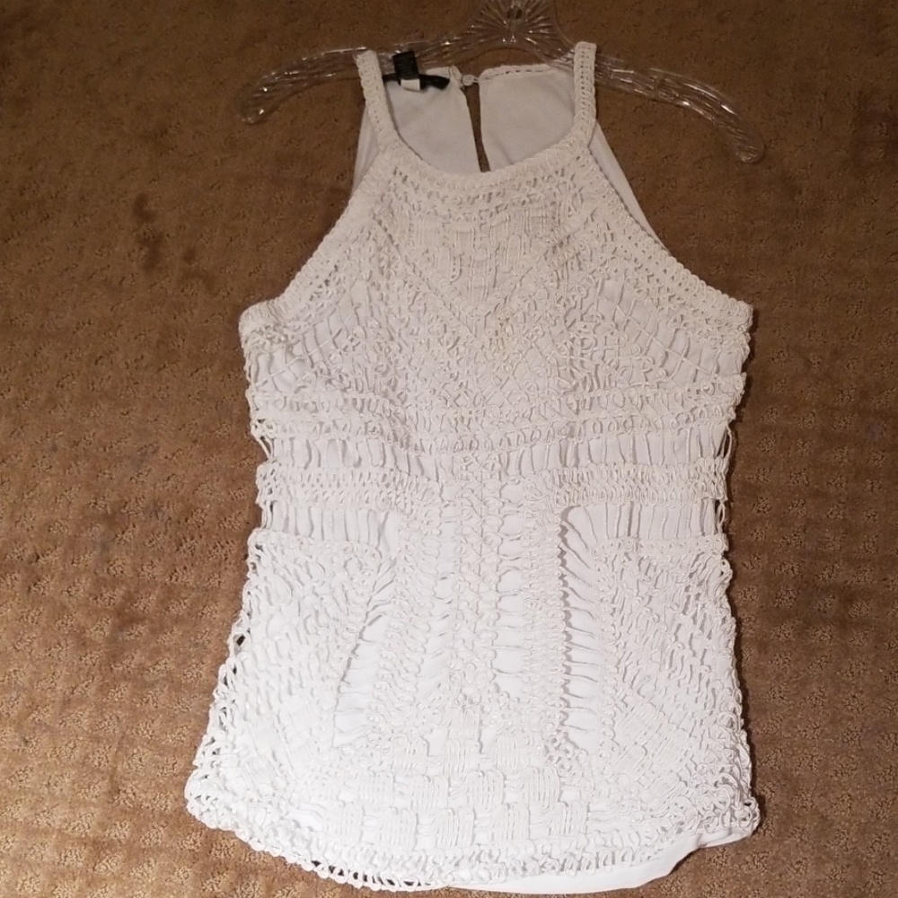 INC Embroidery/Knit Top